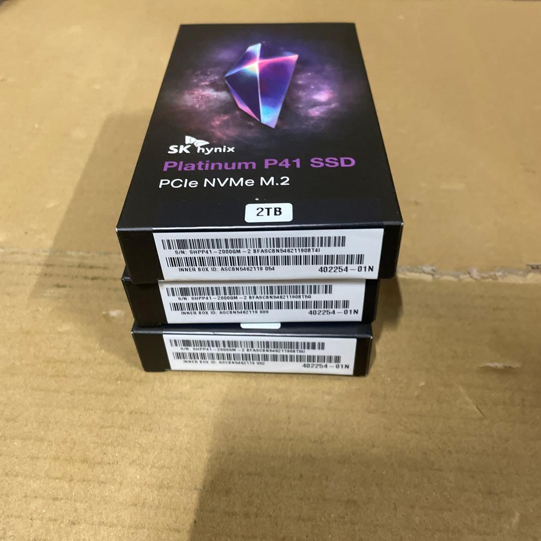 てんてんさん専用　エスケイハイニックスPlatinum P41 2TB 3点