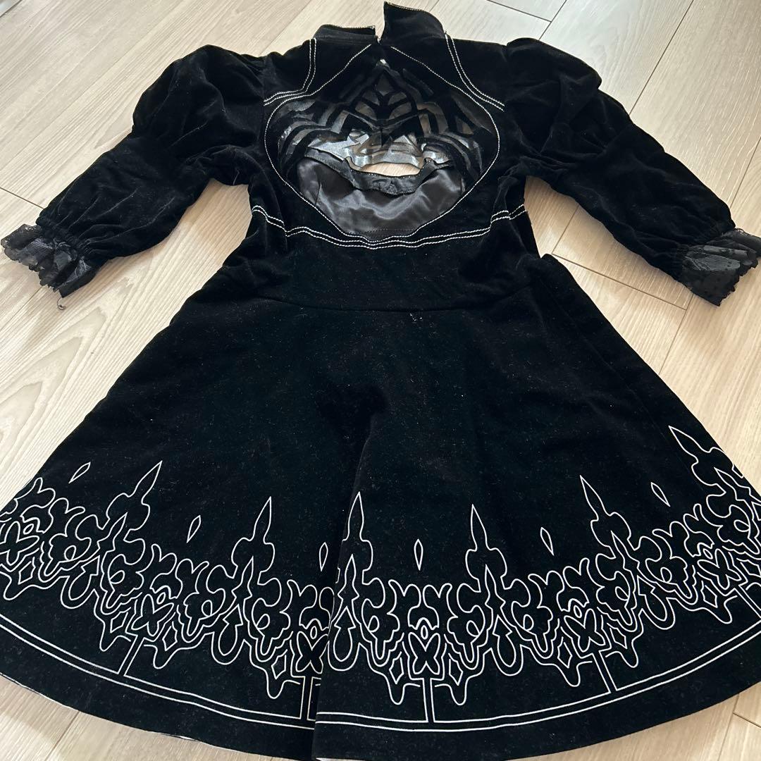 ニーアオートマタ　2B コスプレ衣装　S〜M