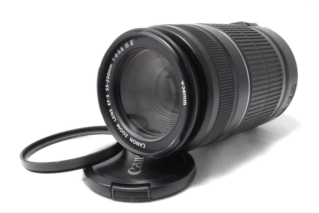 美品✨Canon EF-S 55-250mm IS II 望遠レンズ✨説明書付き