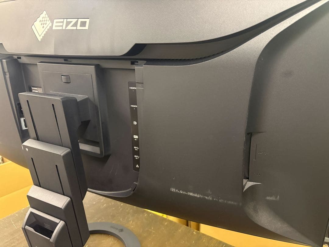EIZO ウルトラワイド曲面モニター EV3895-BK 37.5型 動作確認済