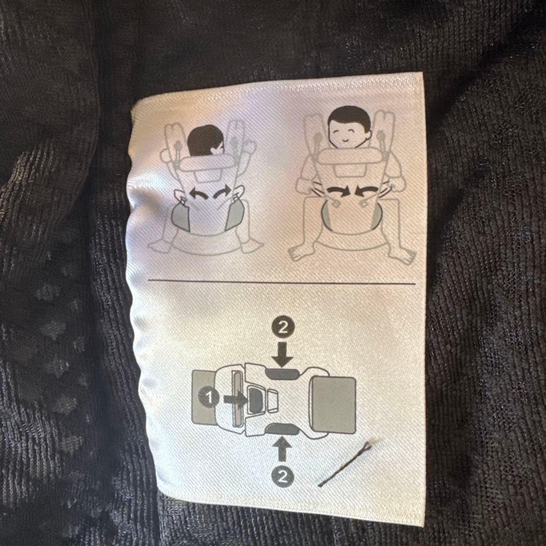 新品未使用 エルゴベビーオムニ360 クールエア　ブラック　抱っこ紐