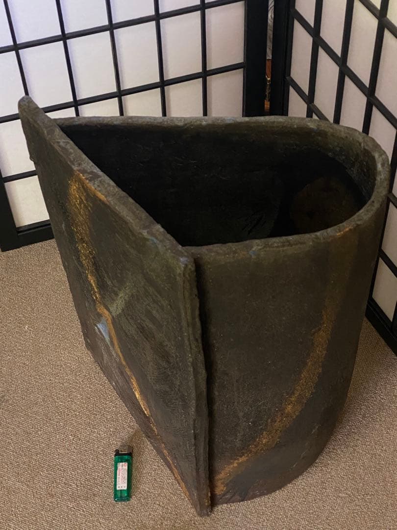 陶器　鑑賞用置物　花器　傘立て等