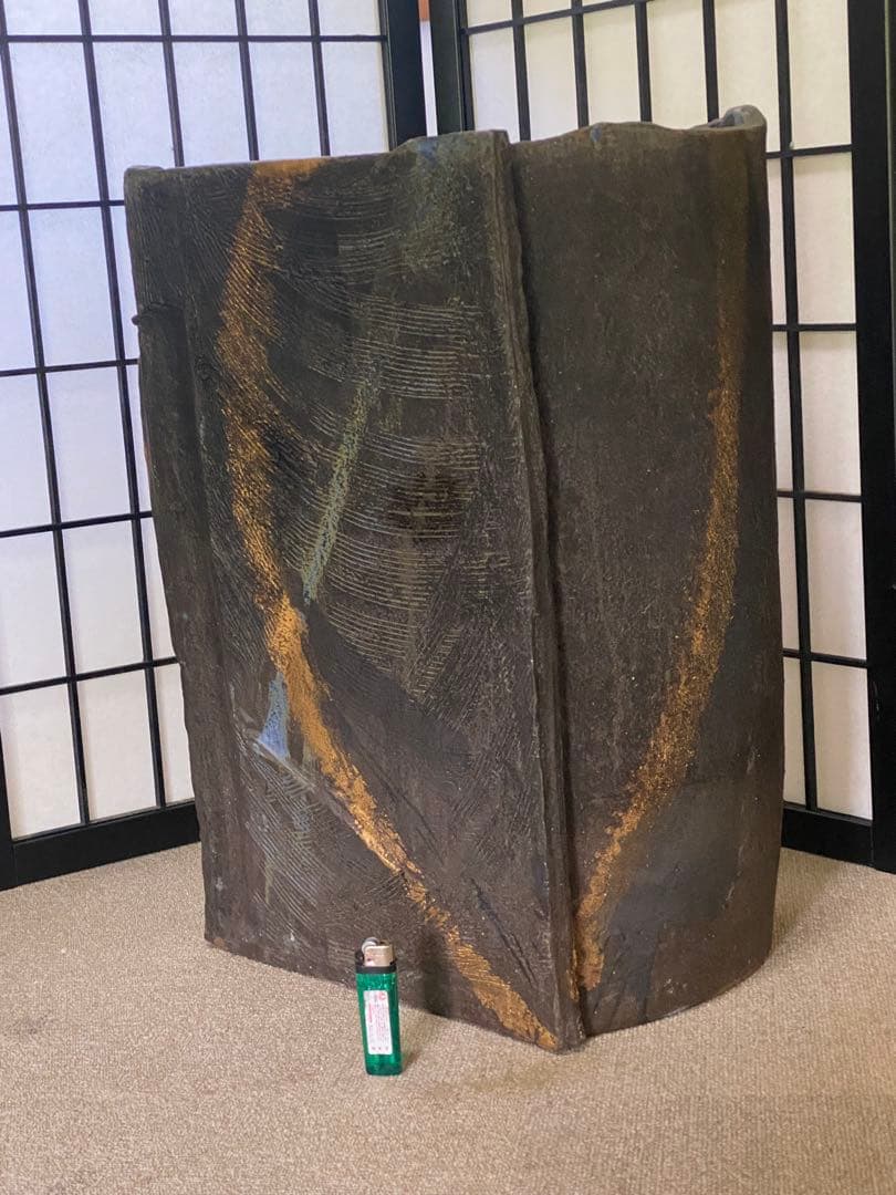 陶器　鑑賞用置物　花器　傘立て等