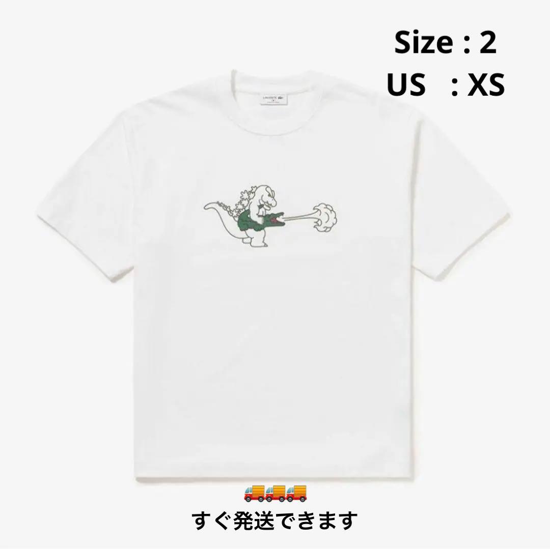 LACOSTE × ゴジラ コラボ Tシャツ