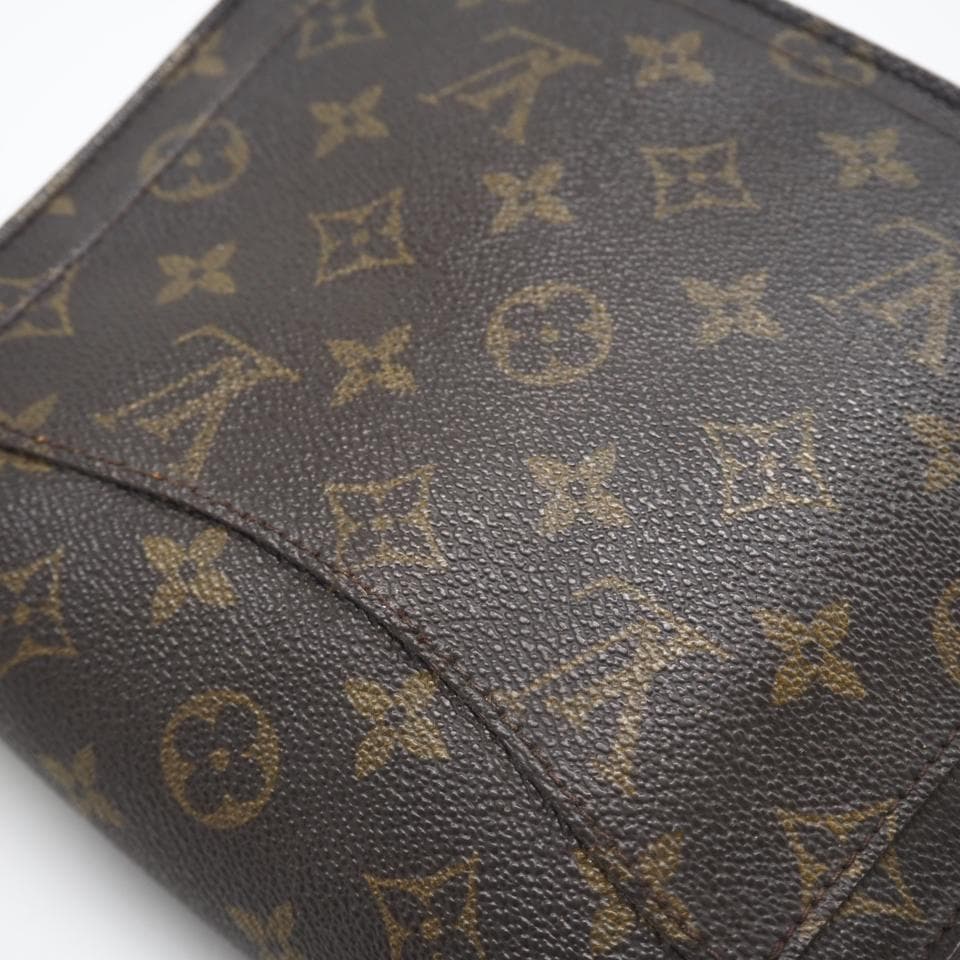 LOUIS VUITTON ショルダーバッグ サンクルーMM ブラウン ベージュ