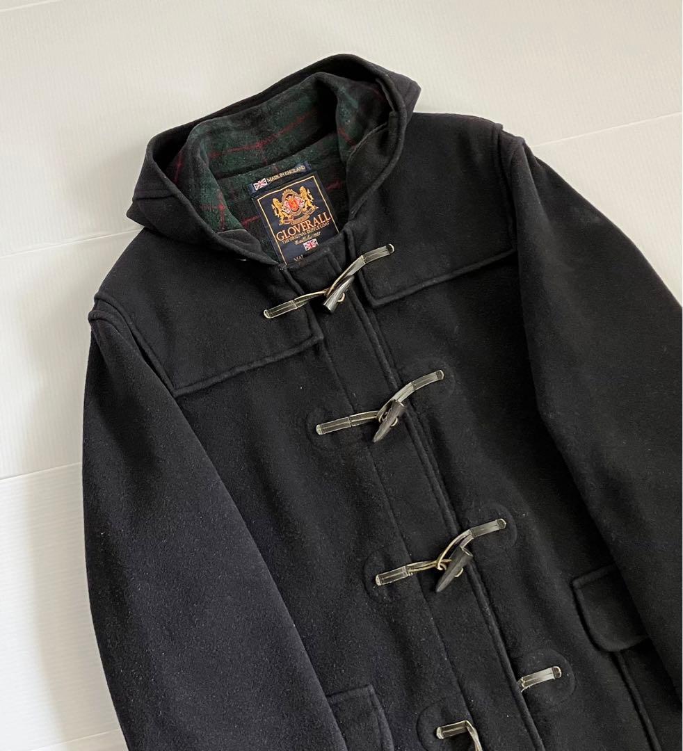 90's グローバーオール ダッフルコート 英国製 黒タグ ブラック