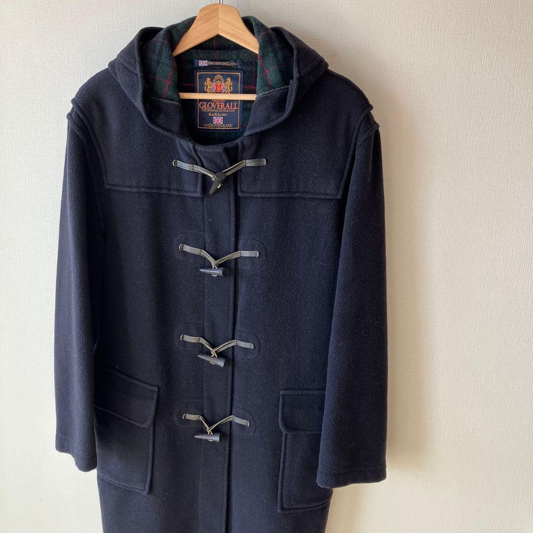 90's グローバーオール ダッフルコート 英国製 黒タグ ブラック