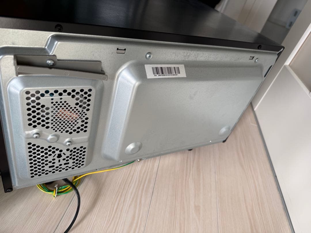 YAMAZEN 電子レンジ オーブン機能付き 黒