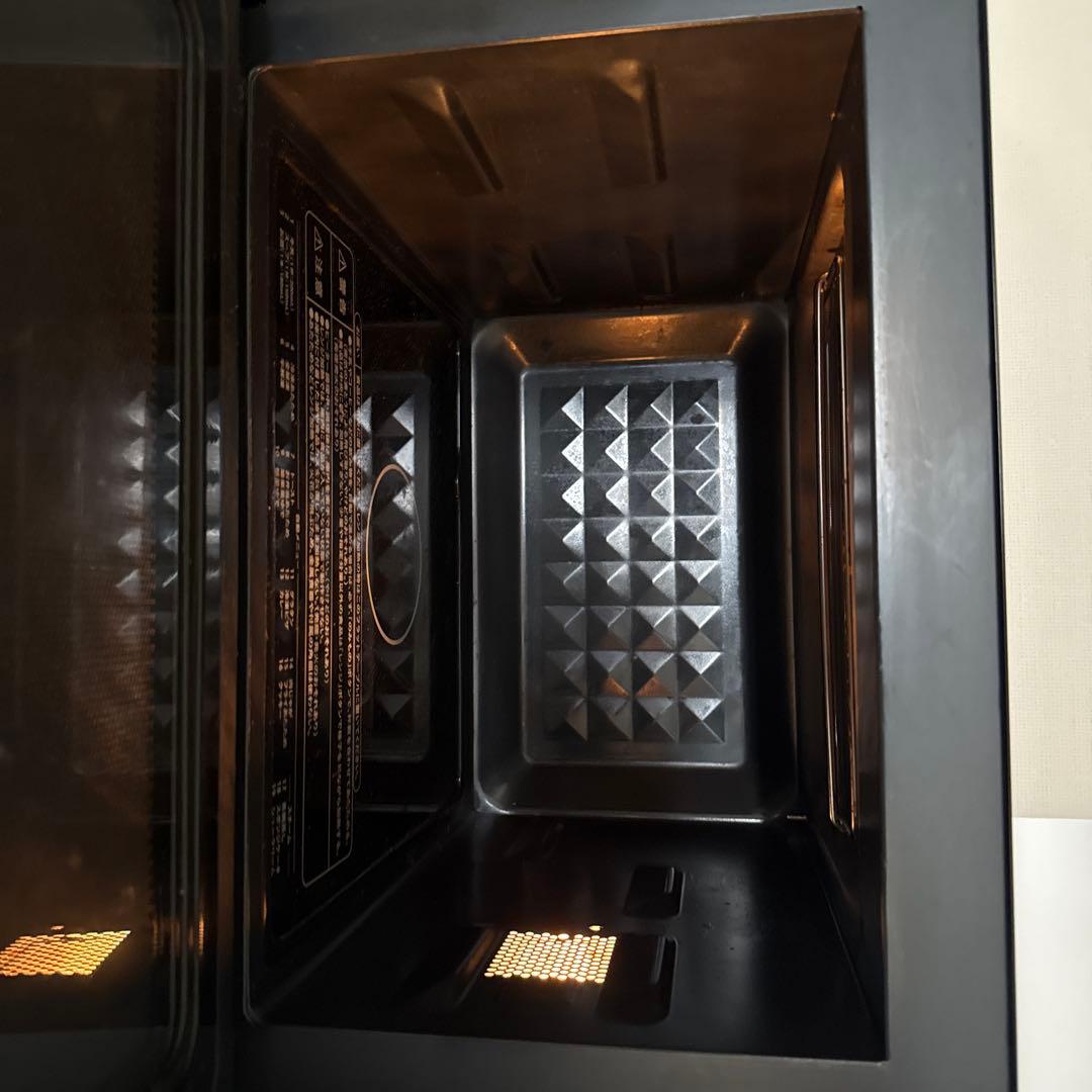 YAMAZEN 電子レンジ オーブン機能付き 黒