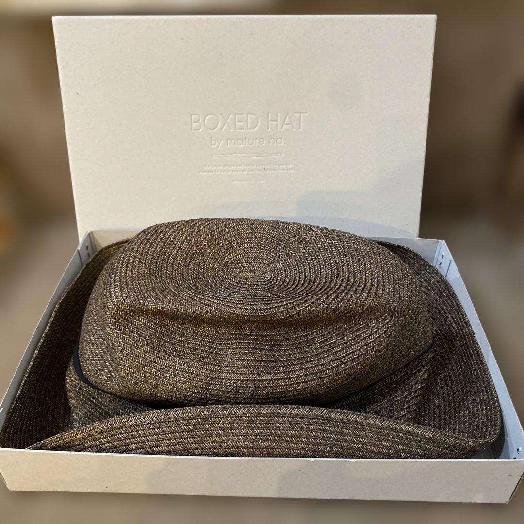 mature ha. BOXED HAT 新品未使用
