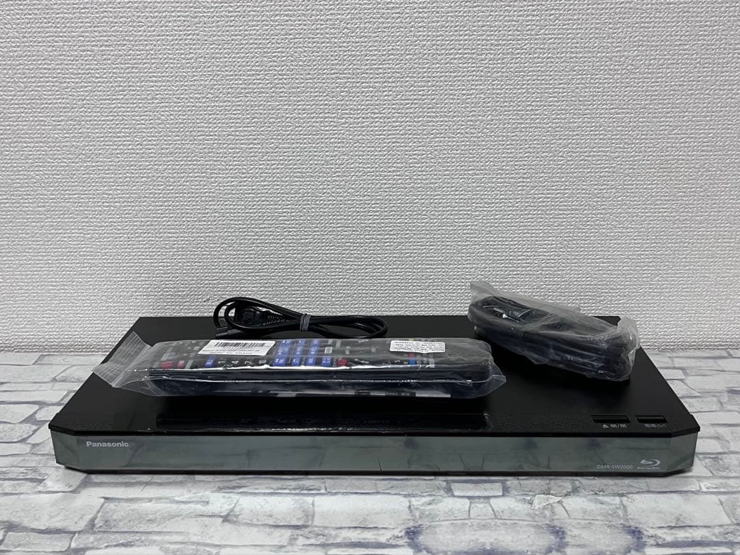 2TB 2番組録画 パナソニック　ブルーレイレコーダー　DMR-SW2000