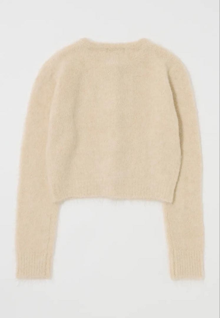 moussy フロントリボンカーディガン