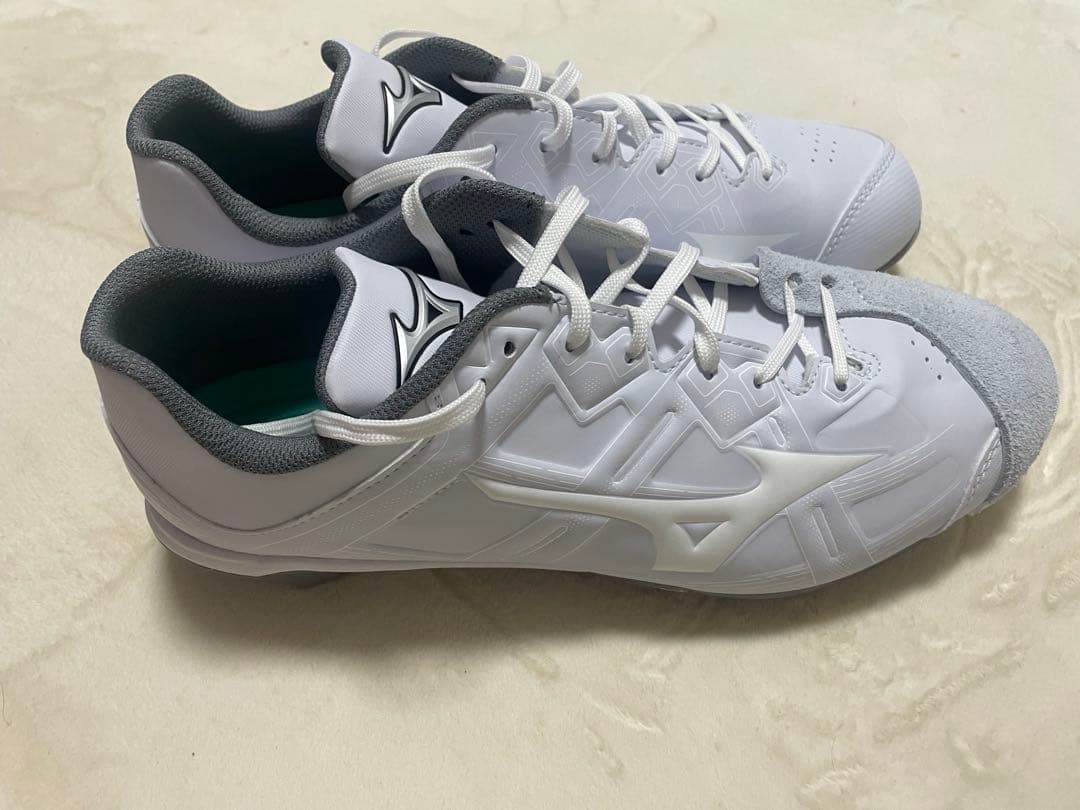 Mizuno スパイクホワイト (26.5)