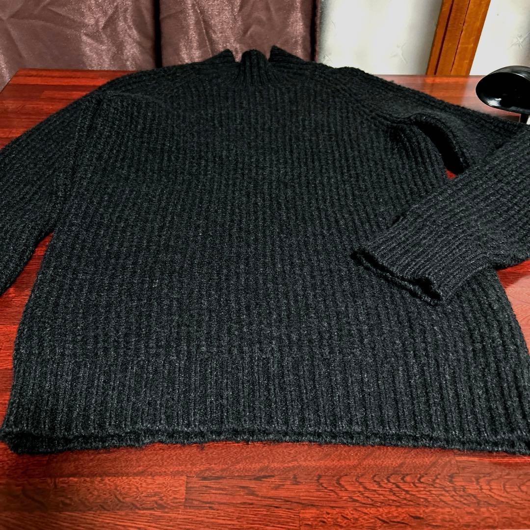 綺麗美品　超肉厚　wjk ハードワッフル　ハイネックニット　セーター　L