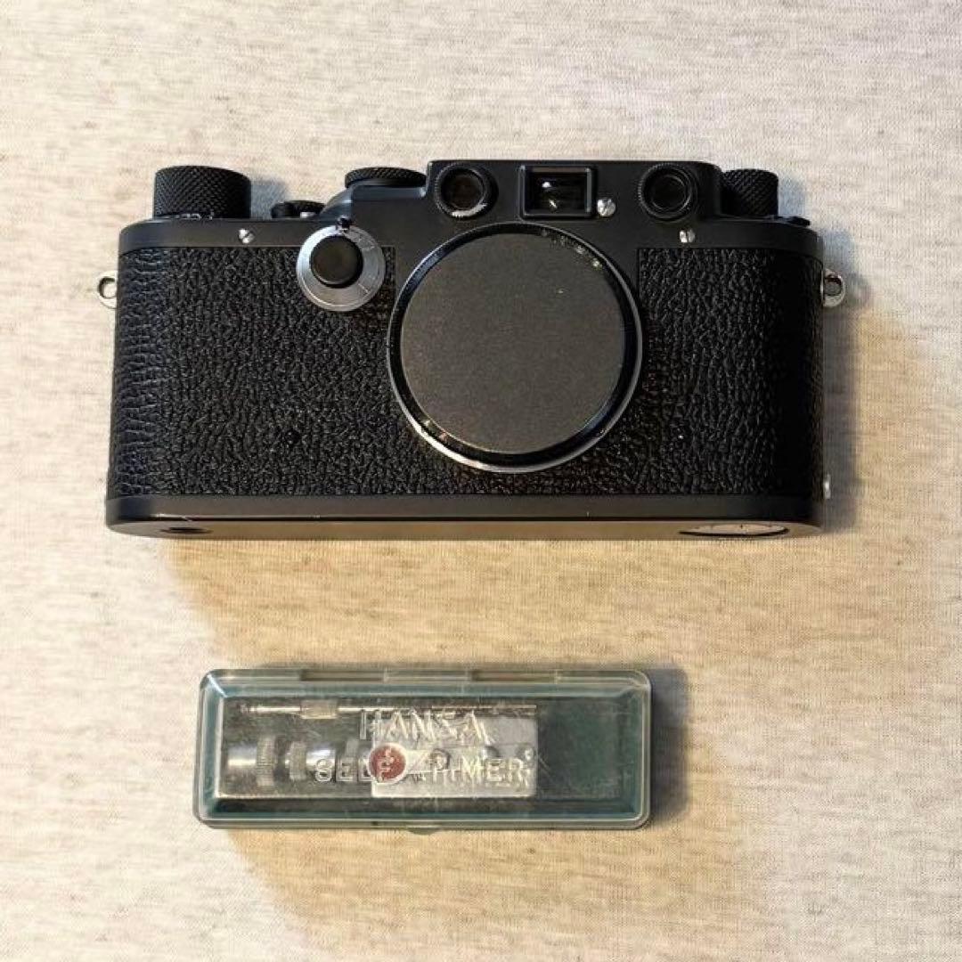 ライカⅢf レッドシンクロ + 外付けセルフタイマー