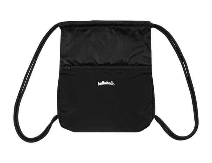 その他 ballaholic logo zip pocket gymsack