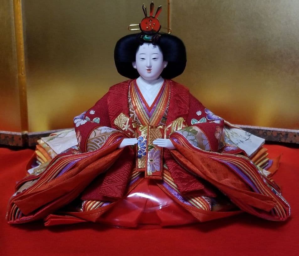 雛人形　松寿作　親王飾り