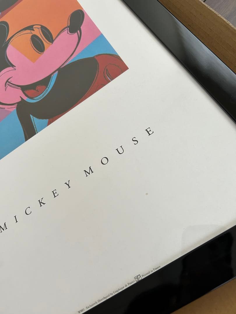 The Art Of Mickey Mouse ウォーホル/アートポスター