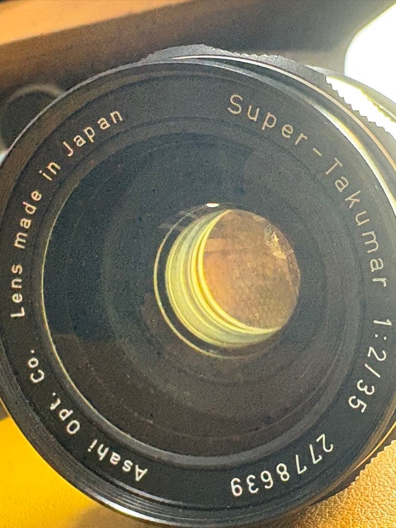 銘玉　Asahi Pentax Super-Takumar 35mm F2 美品