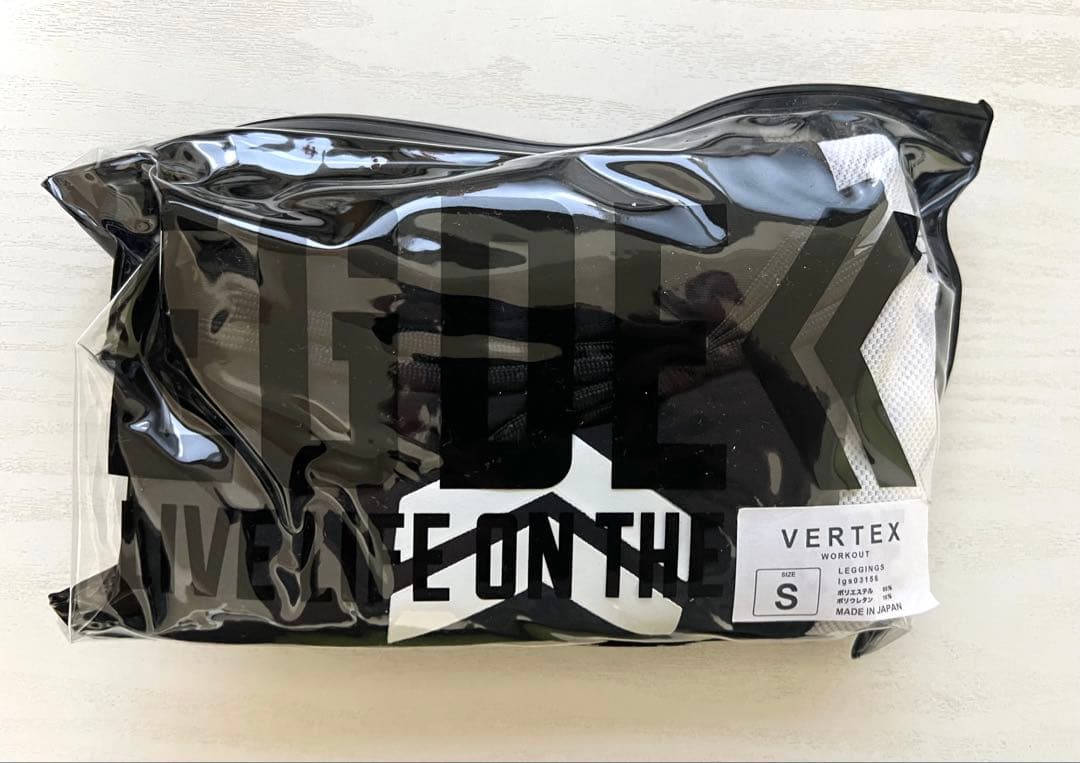 egde VERTEX ブラック レギンス Sサイズ