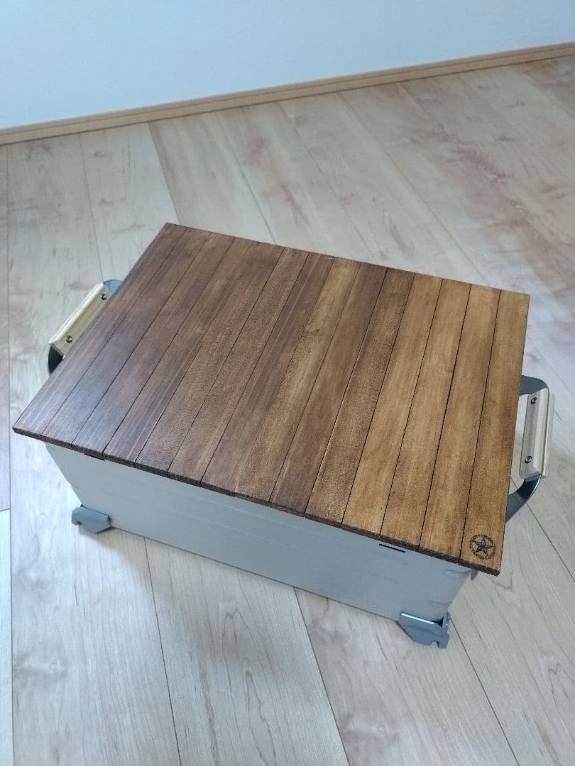 スノーピーク　シェルフコンテナ25 美品　天板付　キャンプ