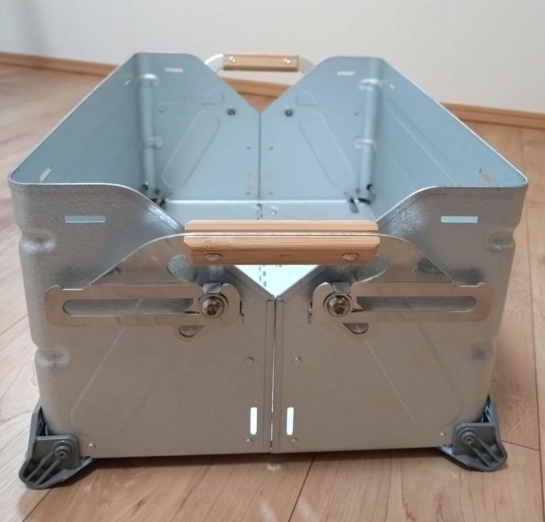 スノーピーク　シェルフコンテナ25 美品　天板付　キャンプ