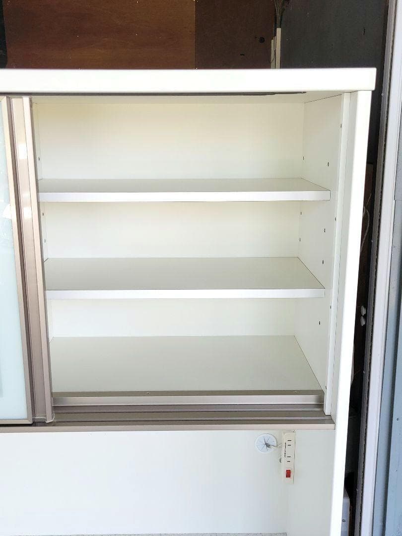 ニトリ レンジボード キッチンボード 食器棚 KGB-1023WH