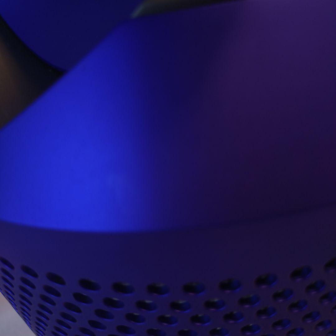 HP01空気清浄機能付きファンヒーター　hot+cool 青色 リモコン付き