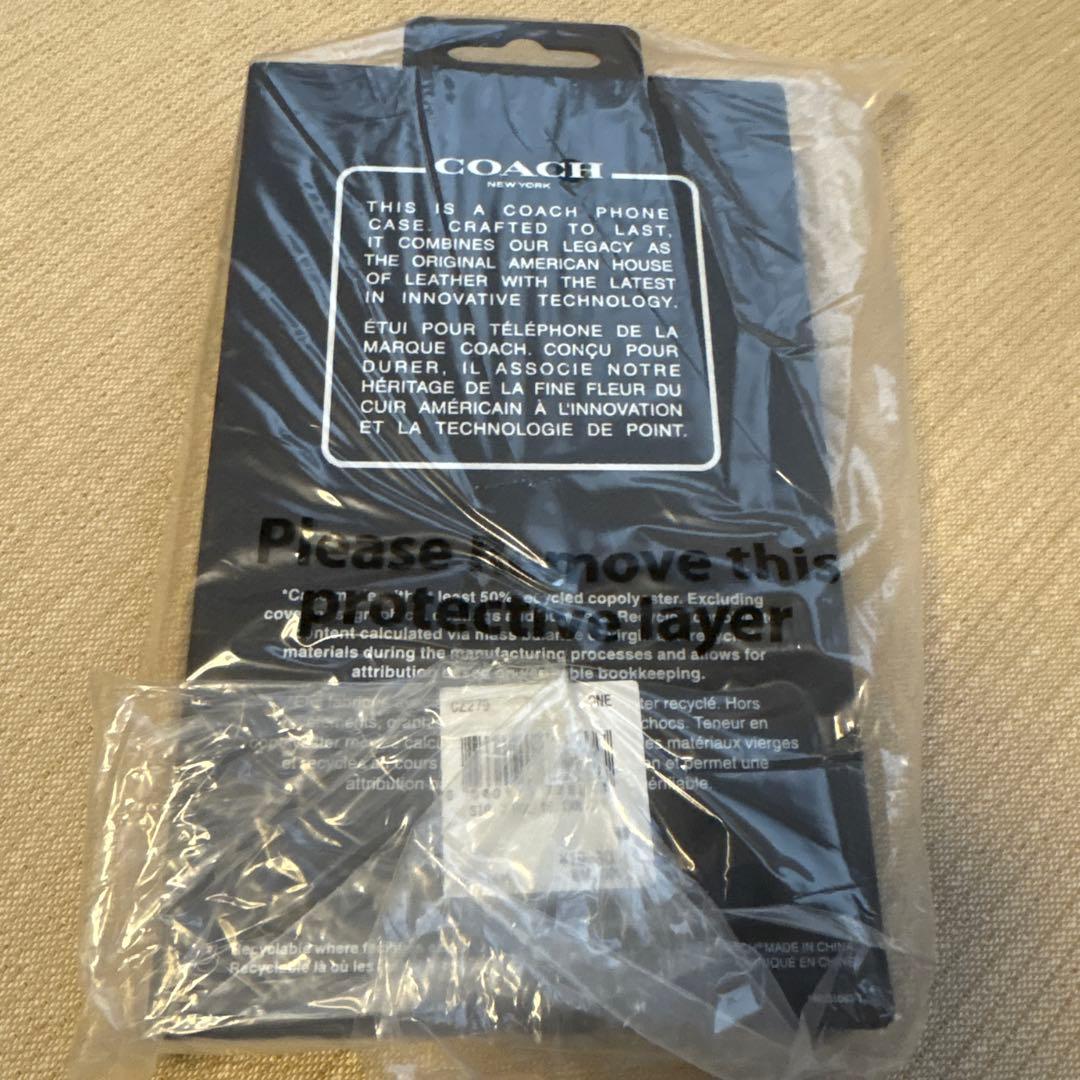 新品未使用未開封COACH iPhone 16 フォリオケース 2024年手帳型