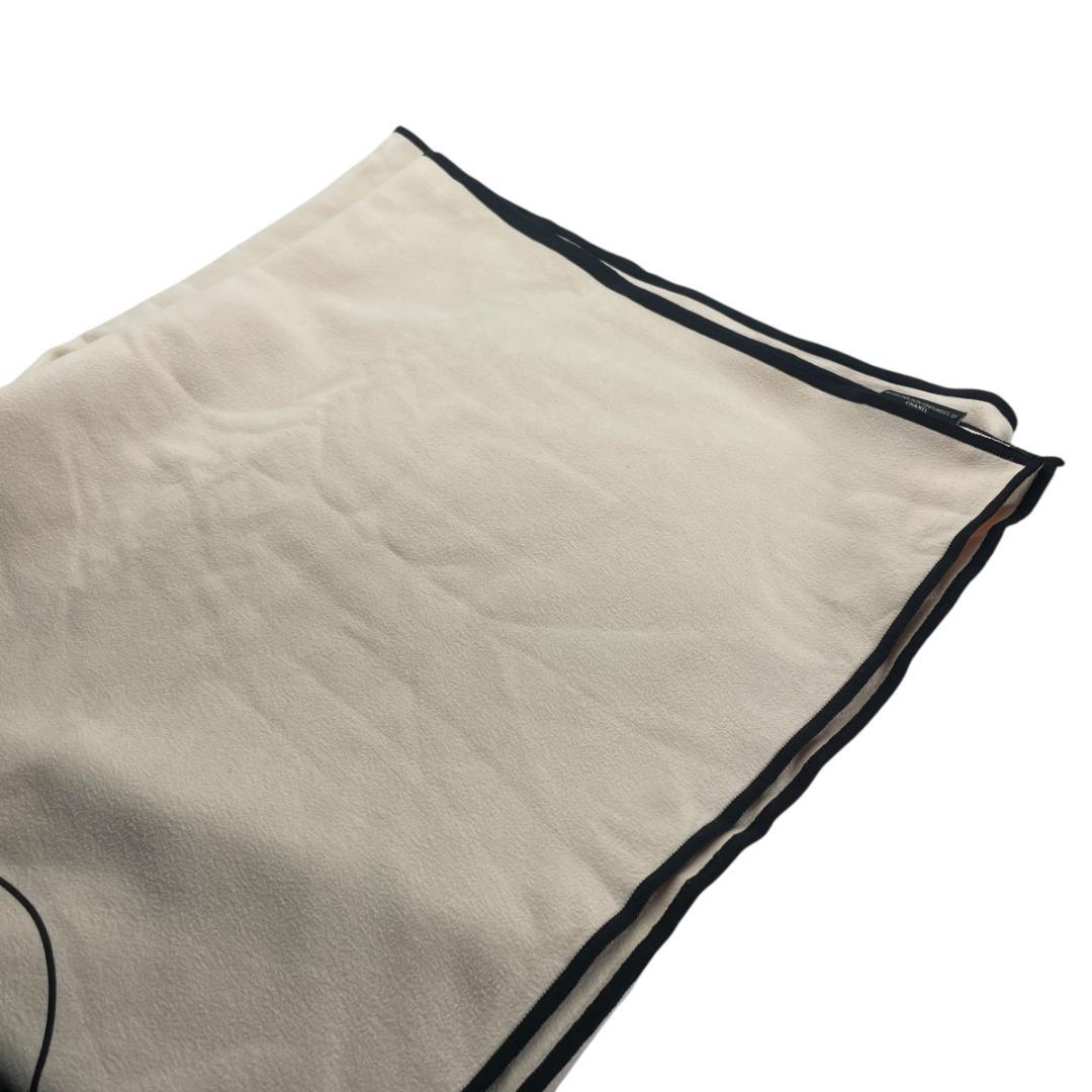 シャネル ノベルティ ブランケット フリース クリーム色