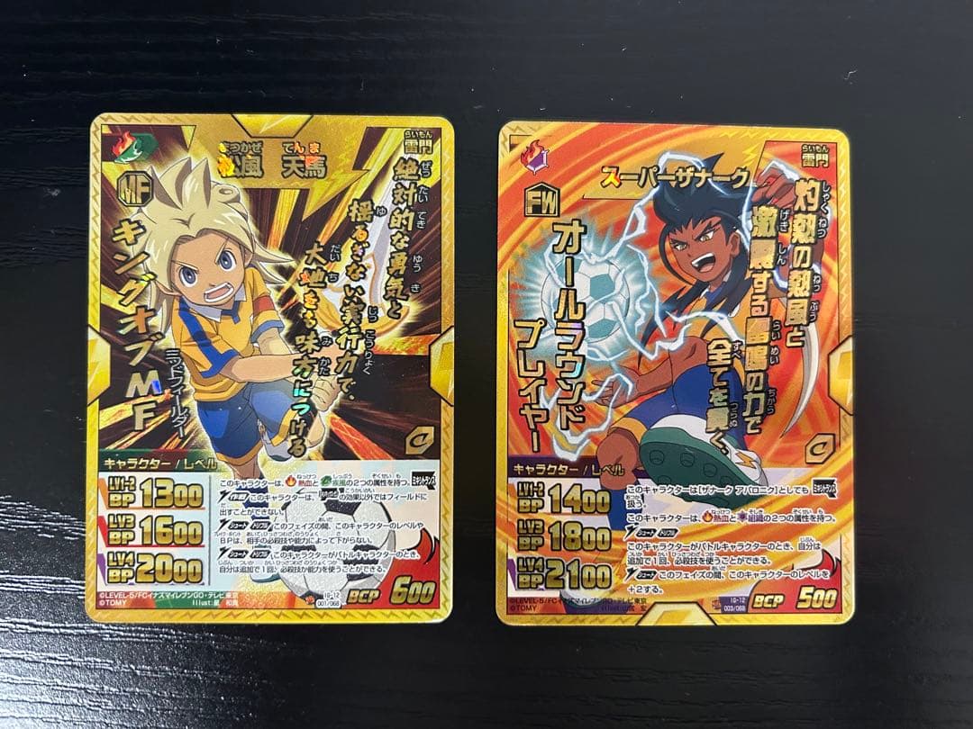 イナズマイレブンGOクロノストーン TCG 時空最強イレブン　コンプ