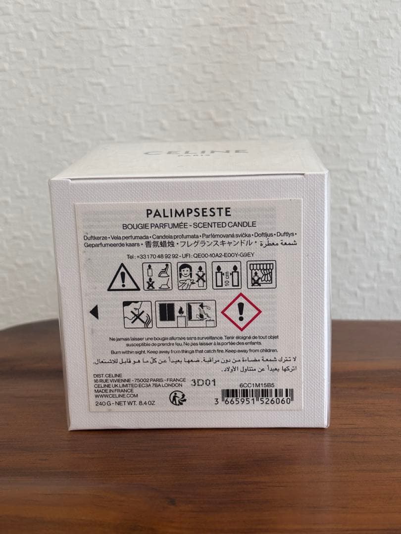 ⭐︎未開封⭐︎ CELINE キャンドル PALIMPSESTE