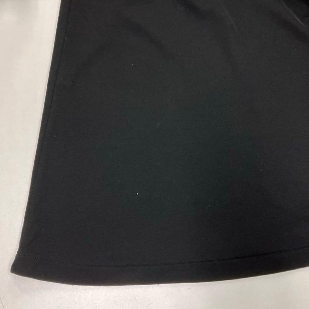 ヨウジヤマモト　ブラックハイネックロングワンピース　裏地スカート付　美シルエット