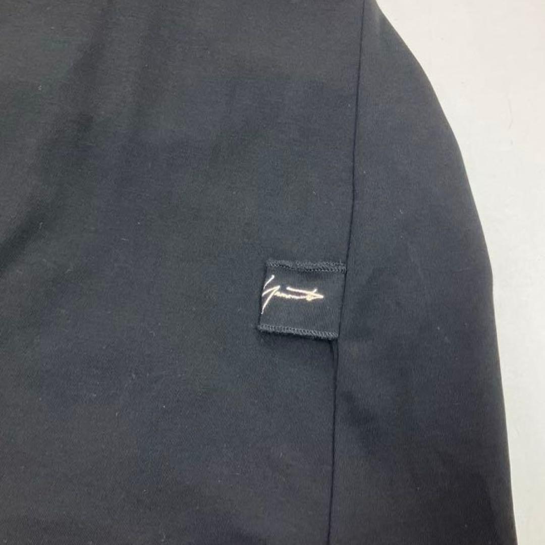 ヨウジヤマモト　ブラックハイネックロングワンピース　裏地スカート付　美シルエット