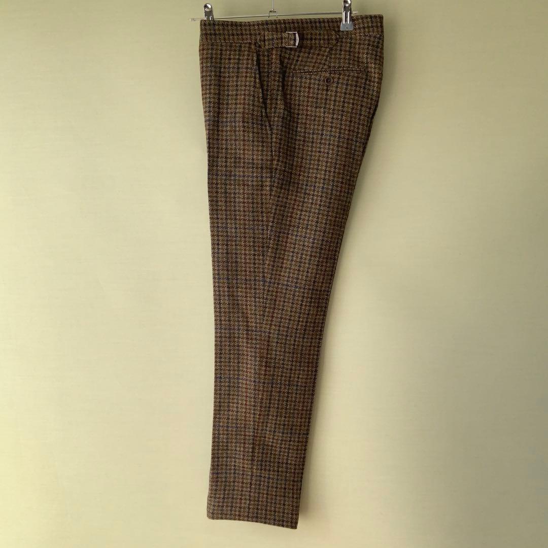 イタリア製POLO ラルフローレン ツイードパンツ30/32ガンクラブチェック