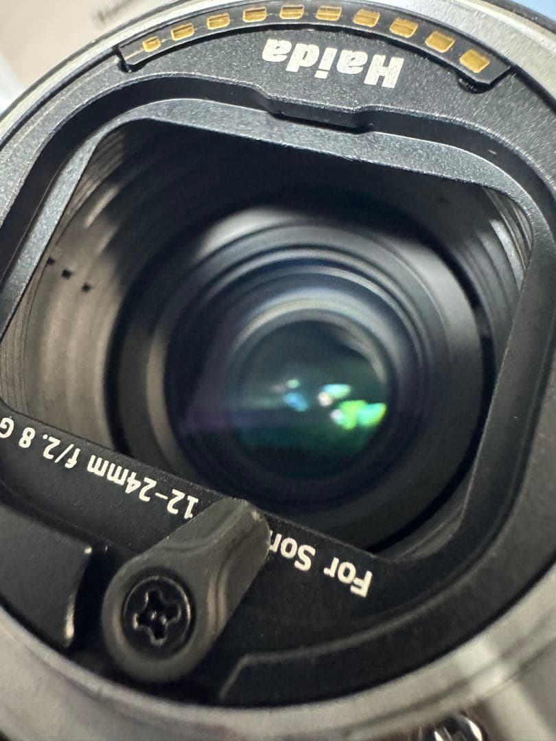 Sony FE 12-24mm F2.8 GMレンズ