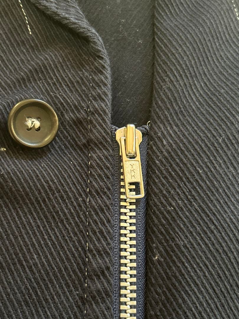 コムデギャルソン　ネイビー　カバーオール ジャケット　アーカイブ　フランス製