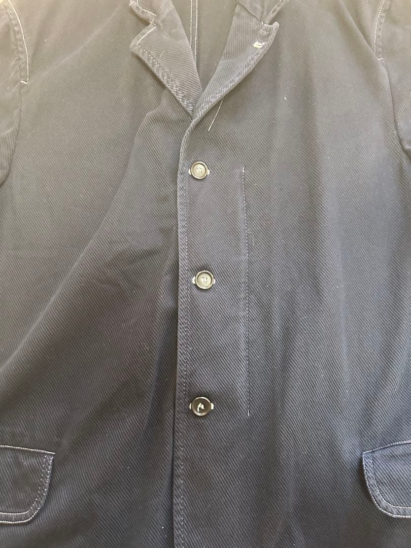 コムデギャルソン　ネイビー　カバーオール ジャケット　アーカイブ　フランス製