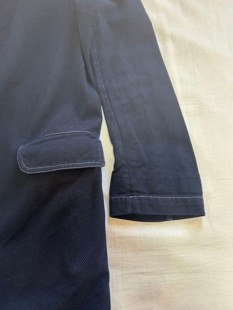 コムデギャルソン　ネイビー　カバーオール ジャケット　アーカイブ　フランス製