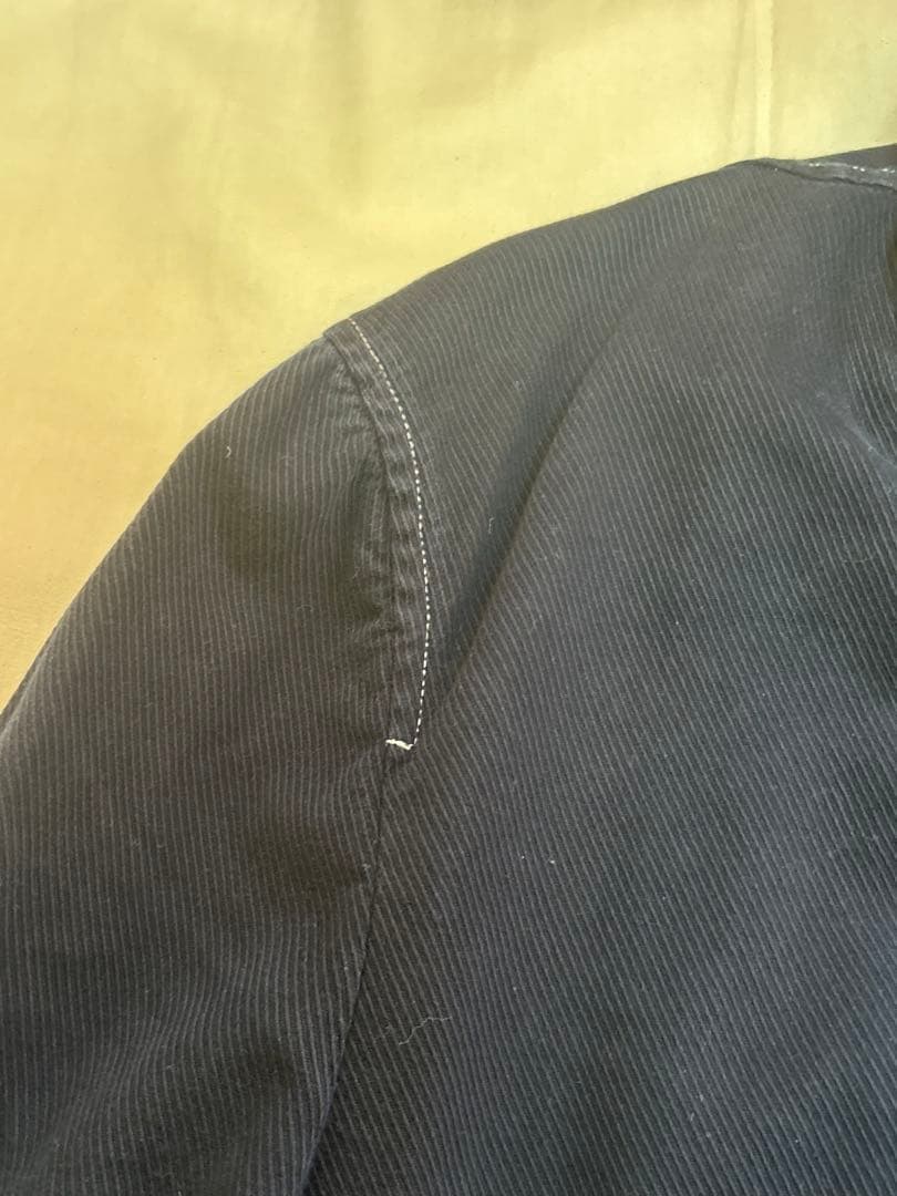 コムデギャルソン　ネイビー　カバーオール ジャケット　アーカイブ　フランス製