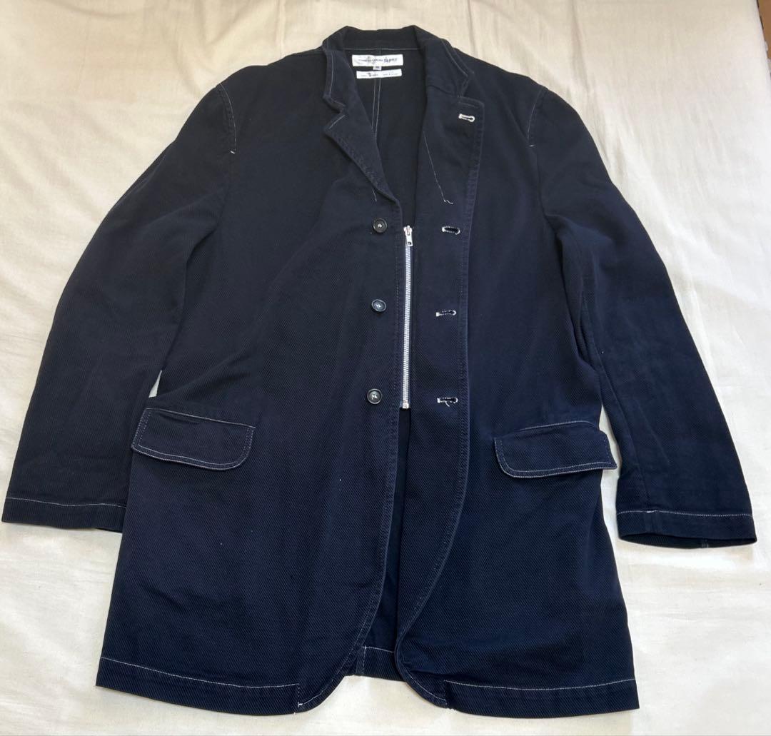 コムデギャルソン　ネイビー　カバーオール ジャケット　アーカイブ　フランス製