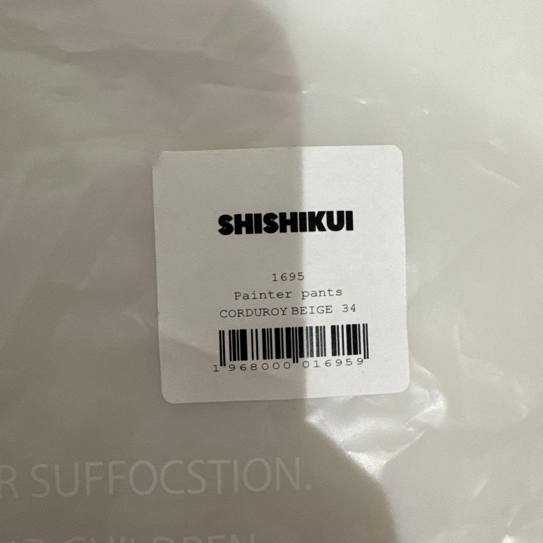 THE SHISHIKUI / Painter C コーデュロイ ベージュ
