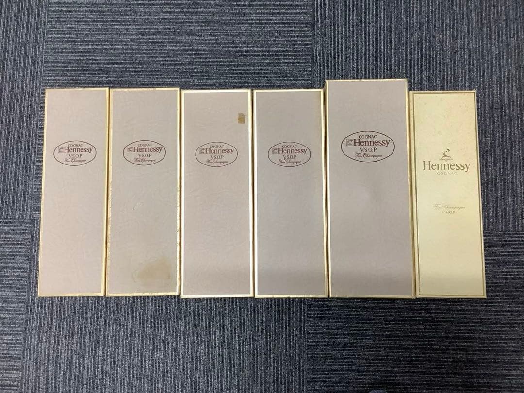 未開栓6本セット ヘネシー V.S.O.P ファインシャンパーニュ コニャック