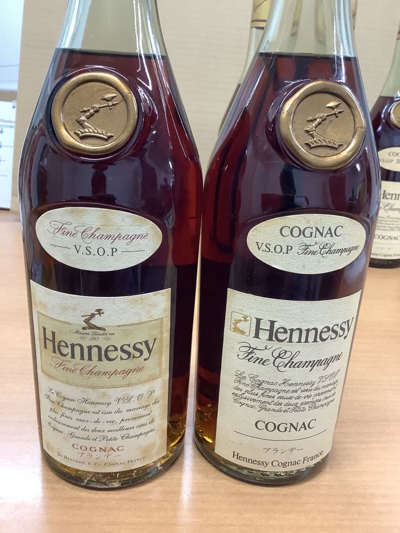 未開栓6本セット ヘネシー V.S.O.P ファインシャンパーニュ コニャック
