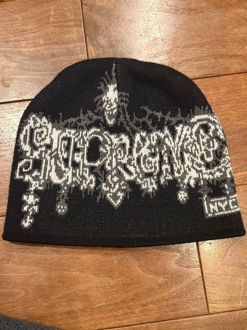 Supreme ニット帽 グラフィックプリント