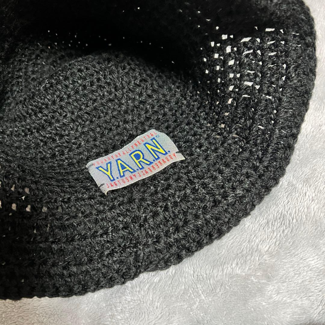 希少 Y.A.R.N. KNIT HAT-50 バケットハット ニット