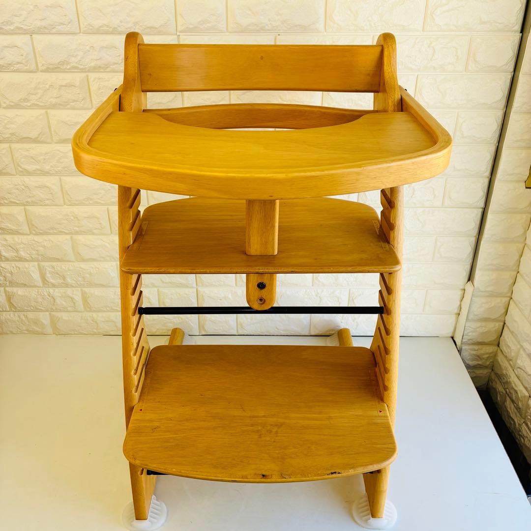 大和屋 すくすくチェア ウェーブ テーブル・ガード付き