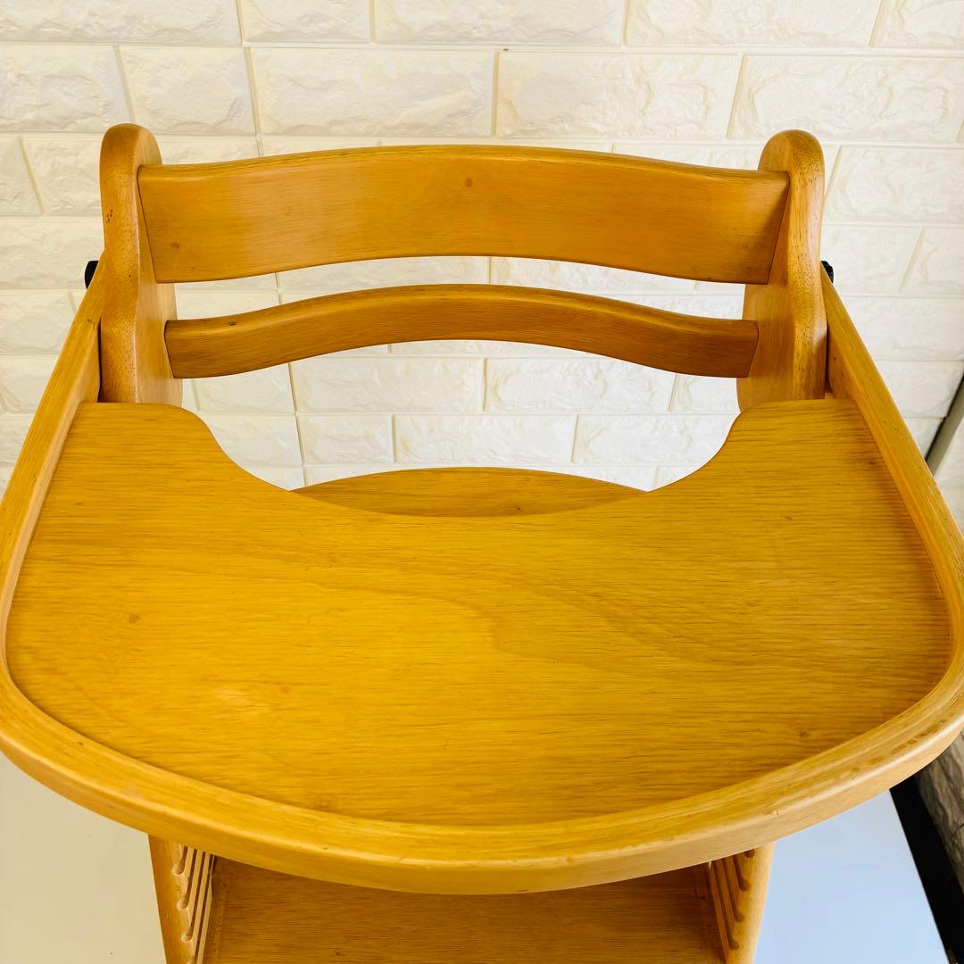 大和屋 すくすくチェア ウェーブ テーブル・ガード付き