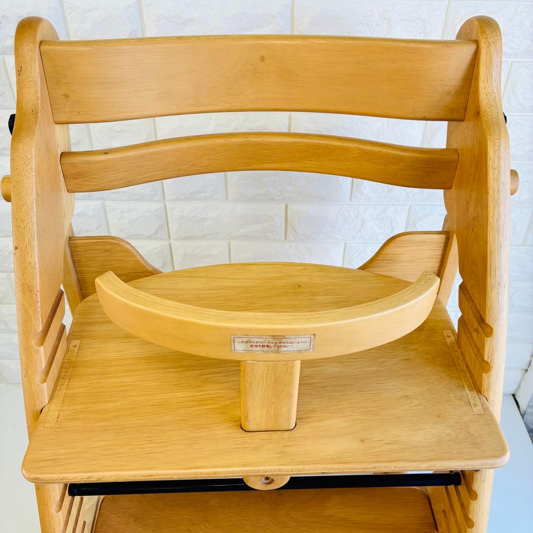 大和屋 すくすくチェア ウェーブ テーブル・ガード付き