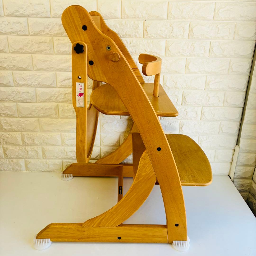 大和屋 すくすくチェア ウェーブ テーブル・ガード付き